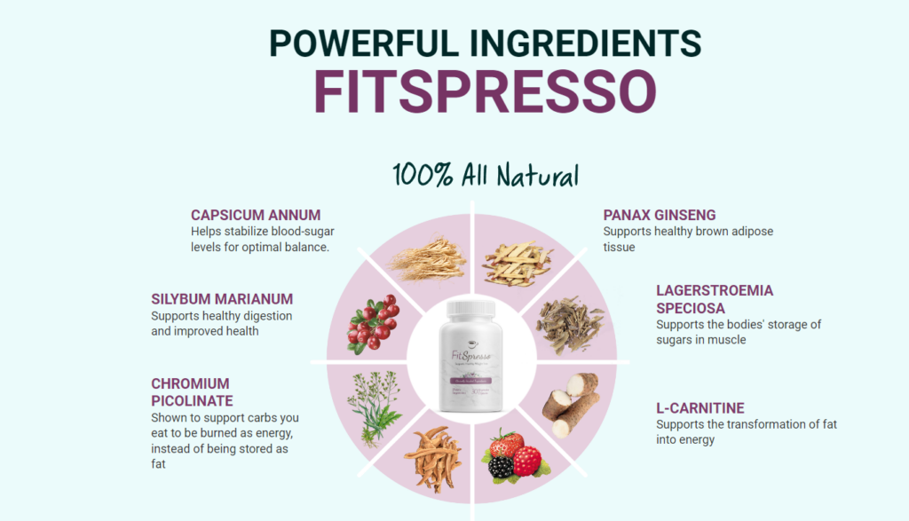 fitspresso reviews - ingredients